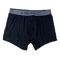 תחתון בוקסר לגבר במבוק שחור לארג SIGNET סיגנט